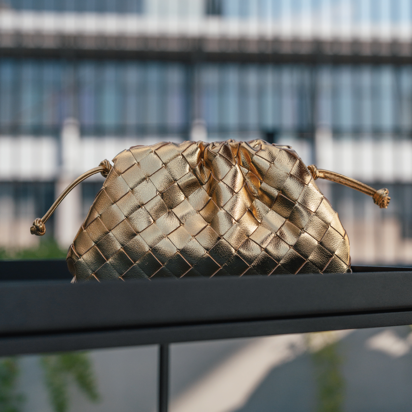 Mini Woven Clutch