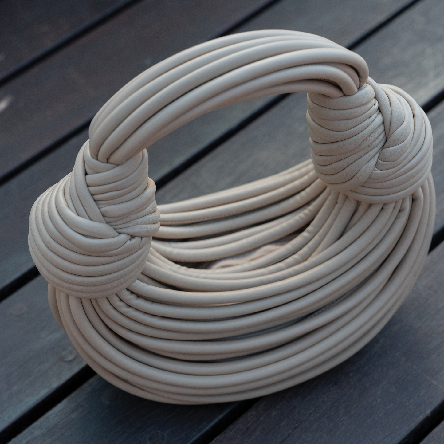 Spaghetti Double Knot Bag